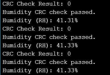  CRC Check Example
                    Output