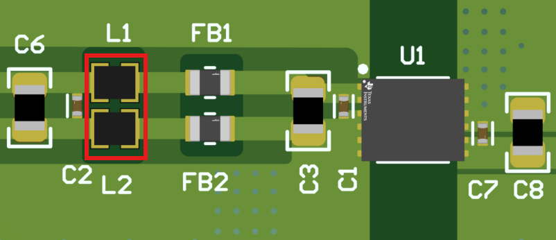  Dual DM Inductor in the PCB