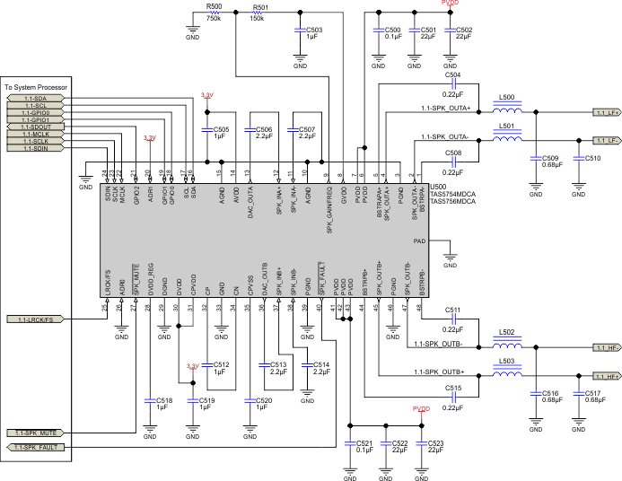 TAS5756M typ_app_11_bi-amped_btl_slas988.gif