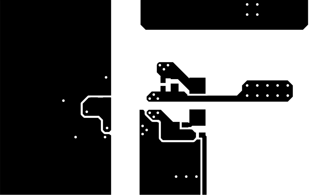 UCC21225A Bottom Layer Traces and
Copper UCC21225A fig43_SLUSCV6.gif