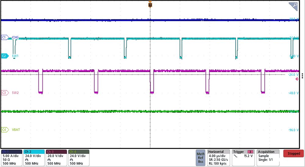BQ25751 Buck-Boost Switching Waveform BQ25751 Buck-Boost Switching Waveform