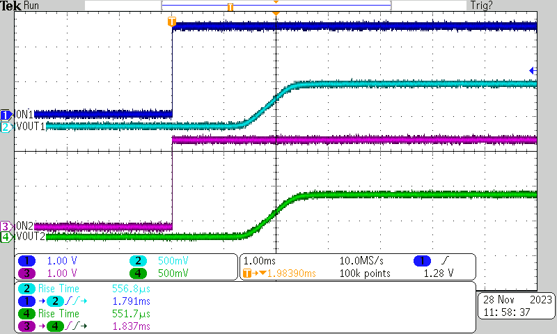 TPS22996 Turnon Response
Time TPS22996 Turnon Response
Time
