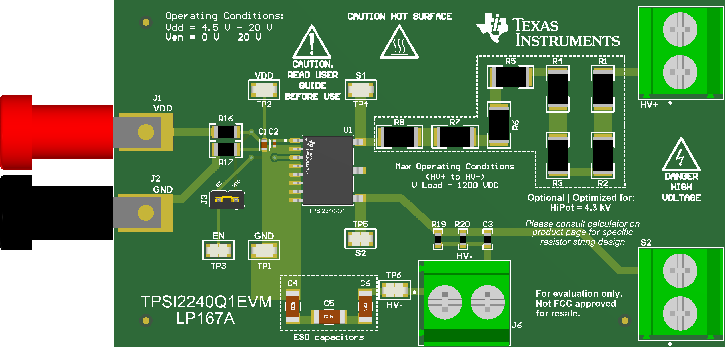 TPSI2240-Q1 TPSI2240-Q1 EVM - Component View