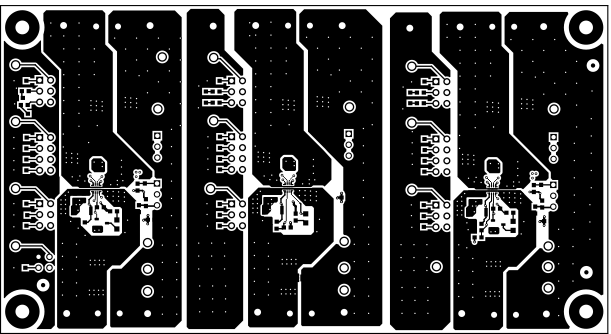 TPS2597EVM Board (a) Top Layer (b) Bottom Layer GUID-20211004-SS0I-QQXQ-LCJT-BTNNTLWFNJCS-low.gif