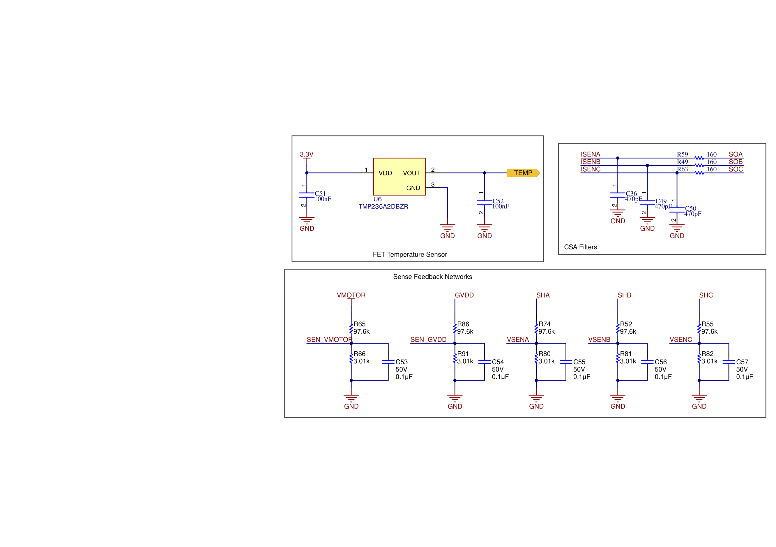 DRV8363-Q1EVM Schematic 3