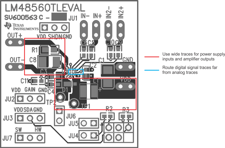 LM48560 layout_example_snas513.gif