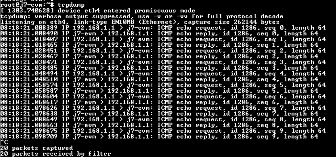 TCP 轉(zhuǎn)儲日志示例