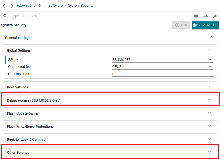  SSU 模式 3 附加設(shè)置