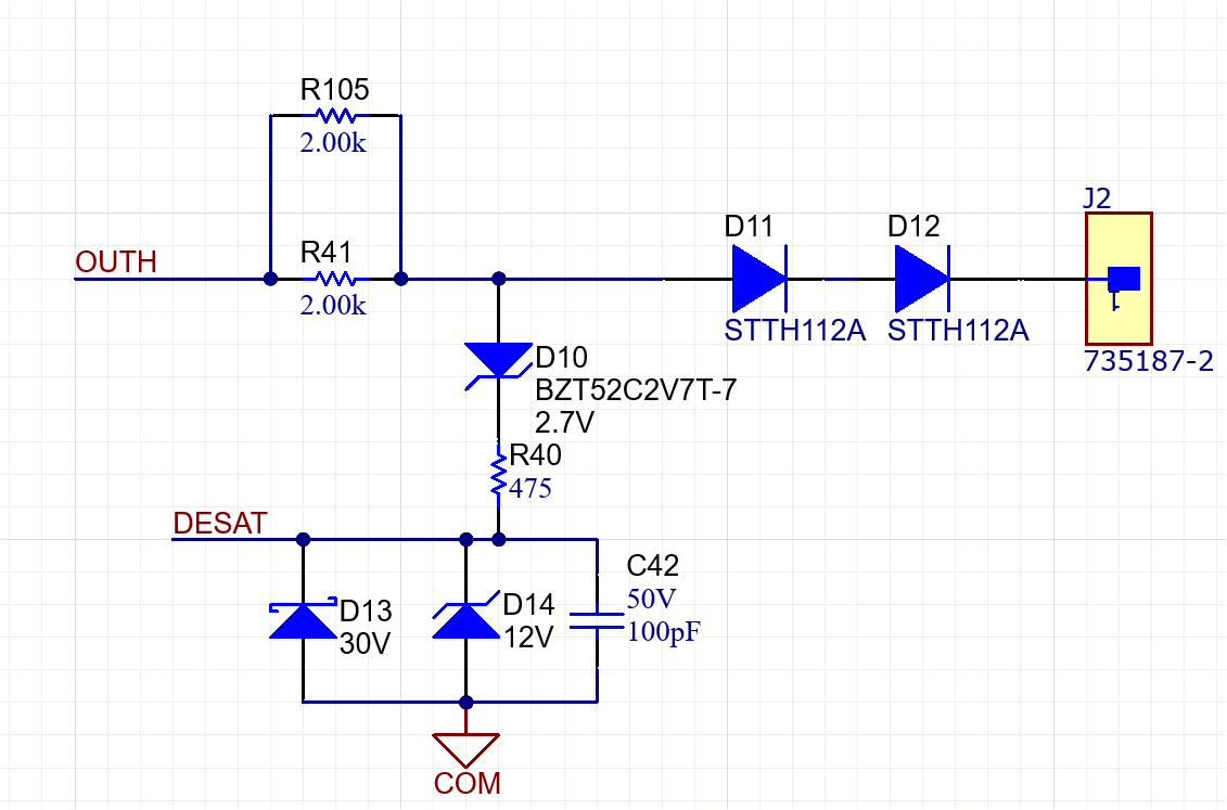 UCC21750Q1 含外部充電方式的 DESAT 實(shí)現(xiàn)