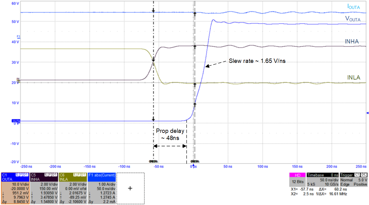  DRV8376 電壓上升沿轉換率