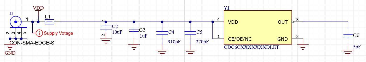  CDC6C-Q1 板原理圖