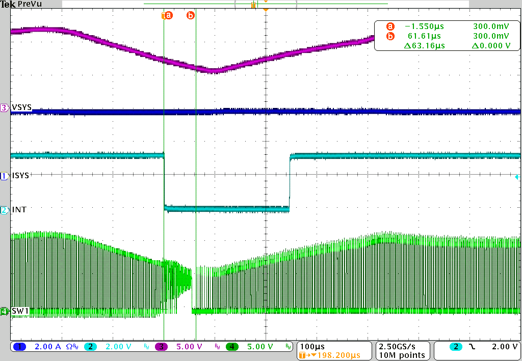  BQ25856-Q1 使用超級(jí)電容器時(shí)的自動(dòng)反向時(shí)間