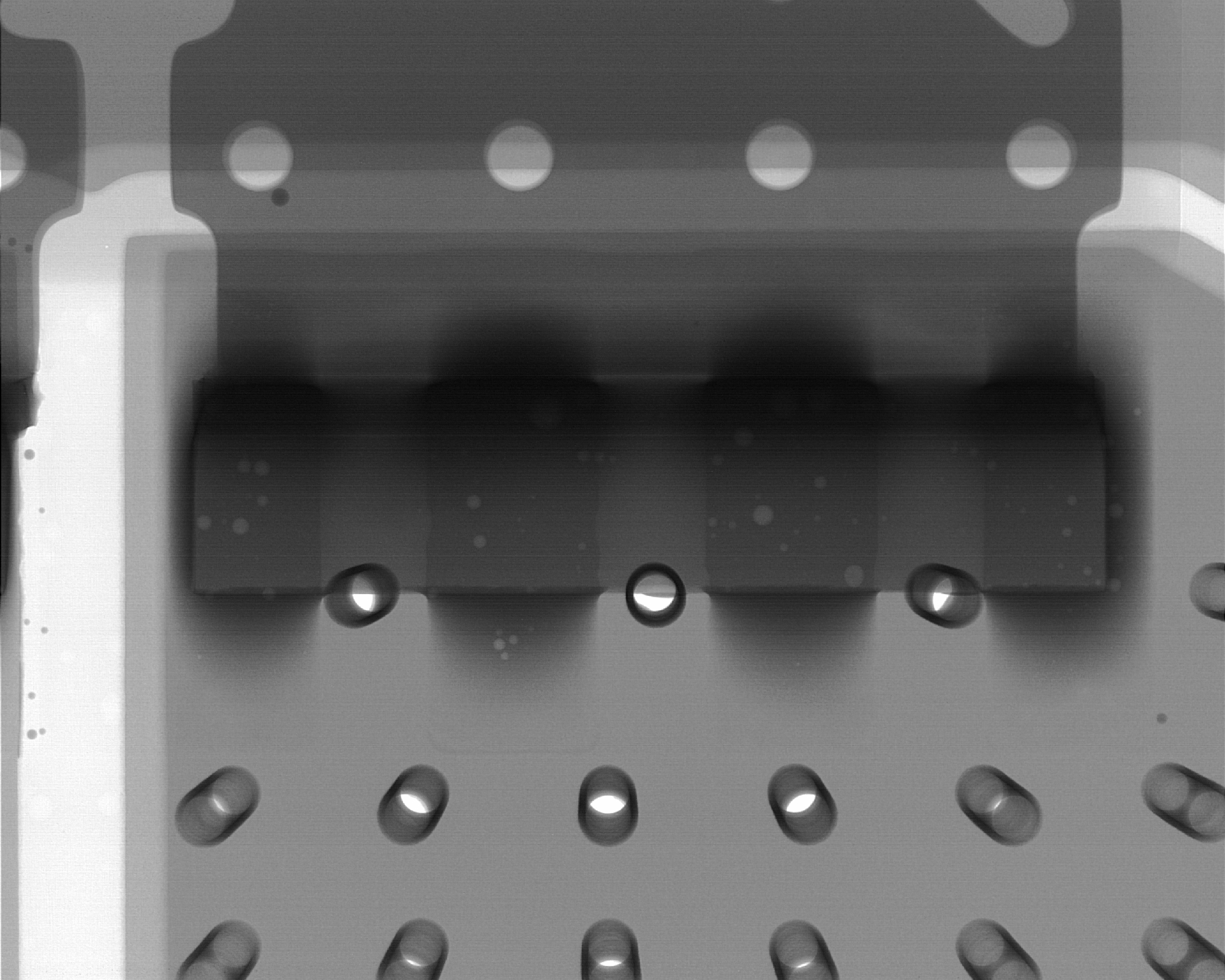  免清洗焊膏 X 射線，右側輸入引線