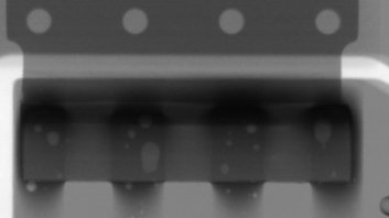  初始時刻 X 射線，右測輸入引線