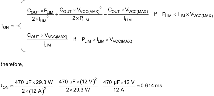 TPS24710 TPS24711 TPS24712 TPS24713 TPS24710 TPS24711 TPS24712 TPS24713 EQ_tON_LVSAL1.gif