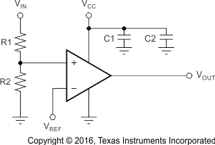 TLV3201 TLV3202 閾值檢測器