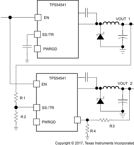 TPS54541 simul_startup_slvsc57.gif