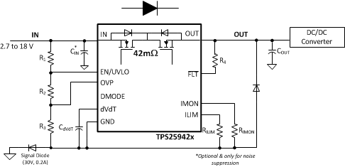 TPS25942A TPS25942L TPS25944A TPS25944L Reverse_Polarity_slvsce9.gif