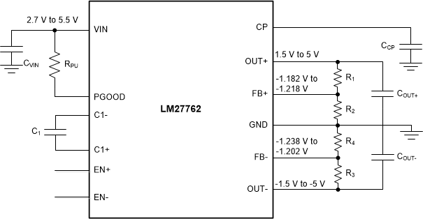 LM27762 簡(jiǎn)化版原理圖