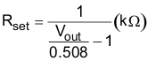 TPSM84A22 TPSM84A22 equation_1_Rset_cal_SLVSDF8.gif