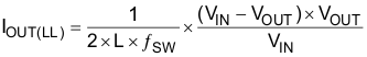 TPS565201 TPS565201 Eq_Iout_LL_SLVSDJ7.gif