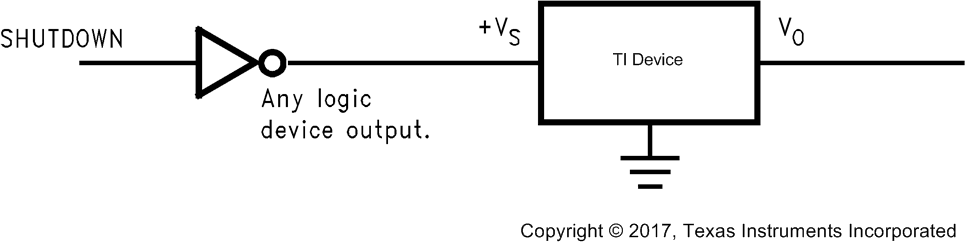 LM60 Conserving Power Dissipation With Shutdown