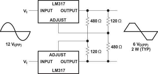 LM317 AC Voltage-Regulator Circuit