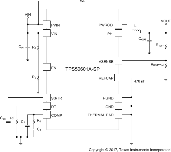 TPS50601A-SP app_sch.gif