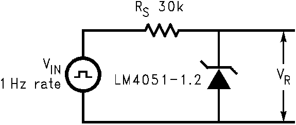 LM4051-N 啟動特性測試電路