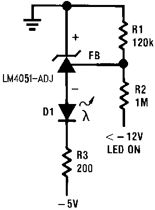 LM4051-N 電壓電平檢測器