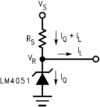LM4051-N 并聯穩壓器