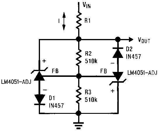 LM4051-N 電壓電平檢測器