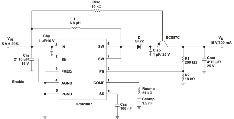 TPS61087 typ_app1_lvs821.gif