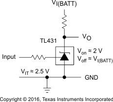 TL431-Q1 TL432-Q1 single_supply_comp_SGLS302.gif