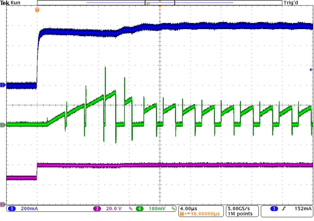 Boost
PWM Dimming, Switch Current GUID-B3968F03-719F-4ED0-B6E4-641C9A2A8A4D-low.gif