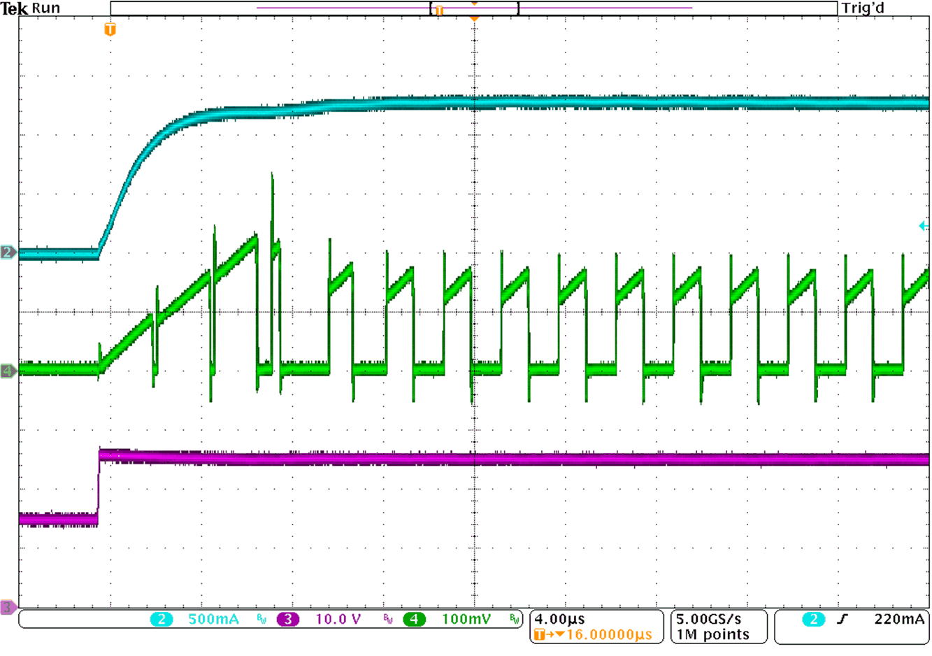 Buck-Boost PWM Dimming, Switch Current GUID-C9DC3D5D-F769-4B93-98F5-5E0B130222DF-low.gif