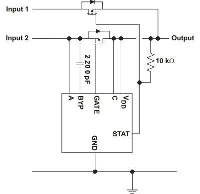 TPS2410 TPS2411 mosfet_lvs727.gif