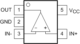 TL331-Q1 TL331B-Q1 TL391B-Q1 TL391B-Q1 DBV Package5-Pin SOT-23Top View TL331-Q1 TL331B-Q1 TL391B-Q1 TL391B-Q1 DBV Package5-Pin SOT-23Top View