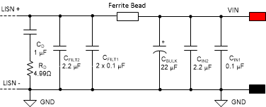 Typical Input EMI Filter for 2.2 MHz GUID-3F1F4F96-03B8-4ECE-87B9-0AD04EA14908-low.gif