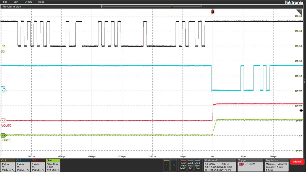 TPS929240-Q1 Output Control by
                        FlexWire Interface