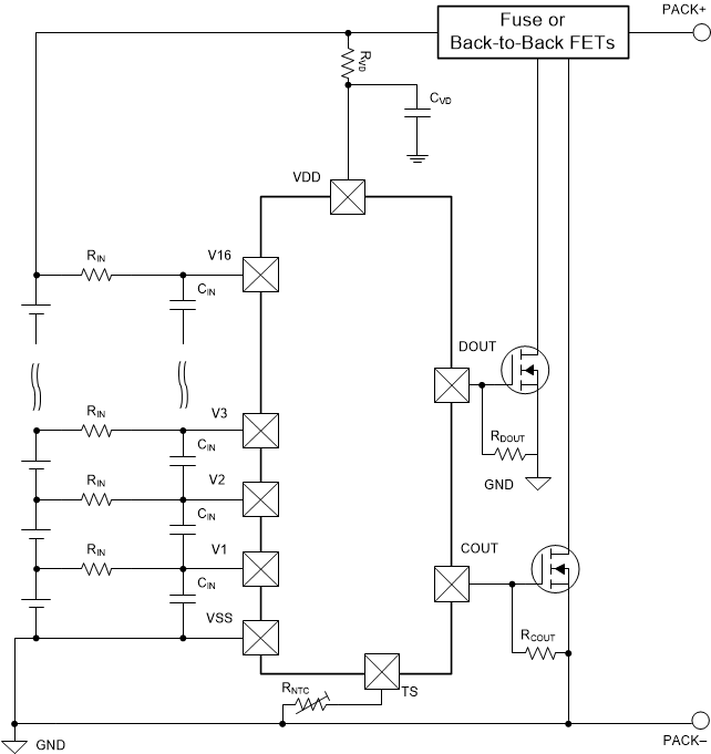 BQ77216 簡化版原理圖