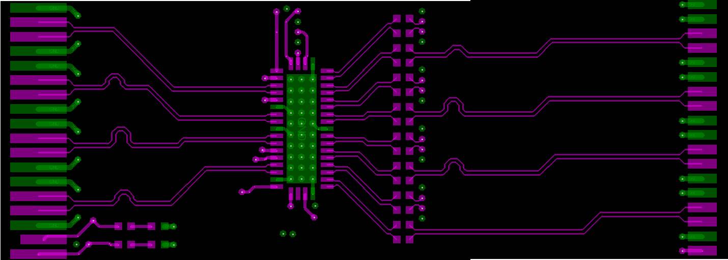 TMUXHS4412 TMUXHS4412 Layout Example