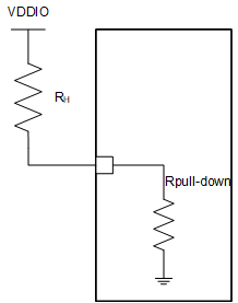 DP83TG720R-Q1 配置 (Strap) 電路