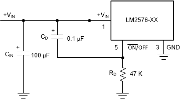 LM2576 LM2576HV Delayed Start-Up GUID-96D5F157-97CB-49E1-A55E-60CB77469FC0-low.gif
