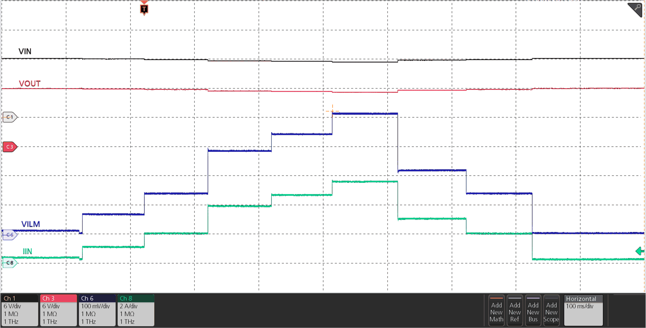 TPS2597 Analog Load Current Monitor
          Response