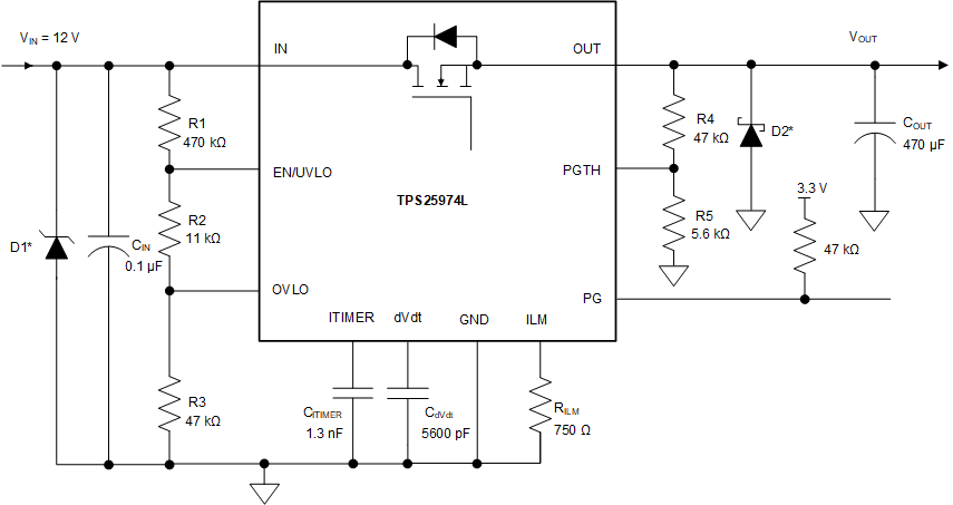 TPS2597 Server Add-on Card Input Power Protection TPS2597 Server Add-on Card Input Power Protection