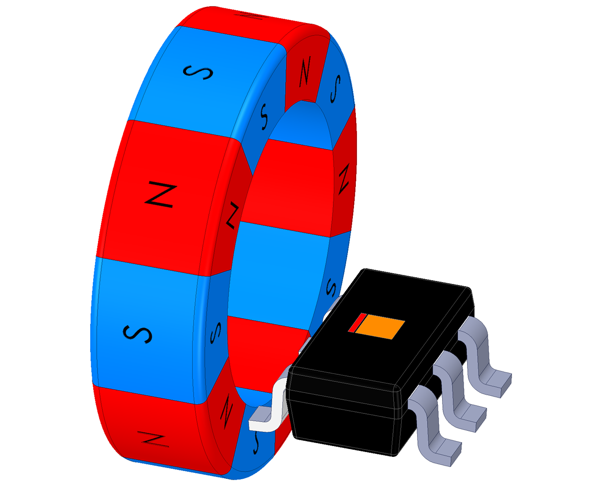 TMAG5110-Q1 TMAG5111-Q1 ZY 側邊緣 1