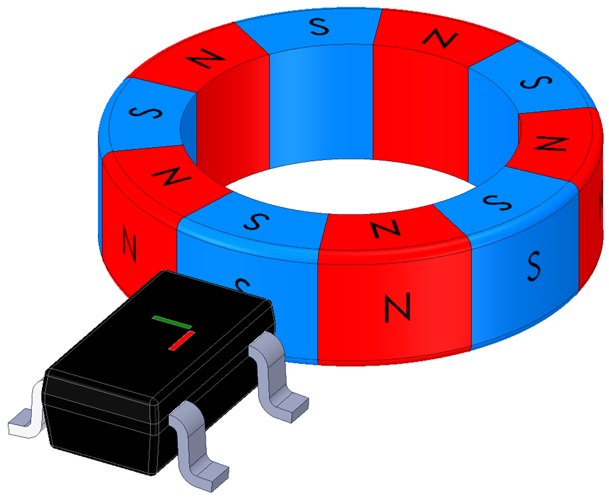 TMAG5110-Q1 TMAG5111-Q1 XY 外邊緣 1
