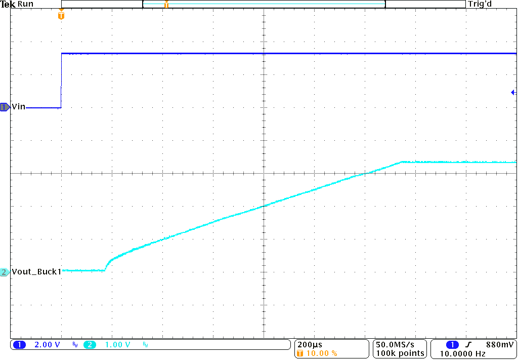 TPS62441-Q1 TPS62442-Q1 啟動時序 TPS62441-Q1 TPS62442-Q1 啟動時序