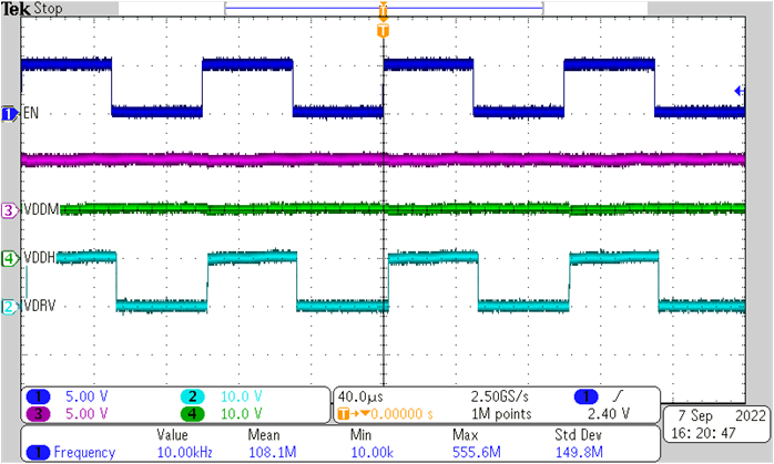 TPSI3050 Three-Wire Mode, fEN = 10 kHz, TPSI3050 GUID-20220912-SS0I-MHS5-BHX8-GR7WGV5GNFSN-low.png